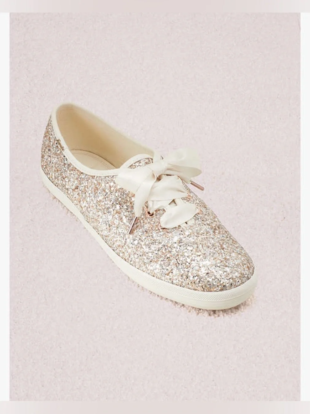 Keds X Kate Spade New York Champion Glitter Sneakers Size 6
